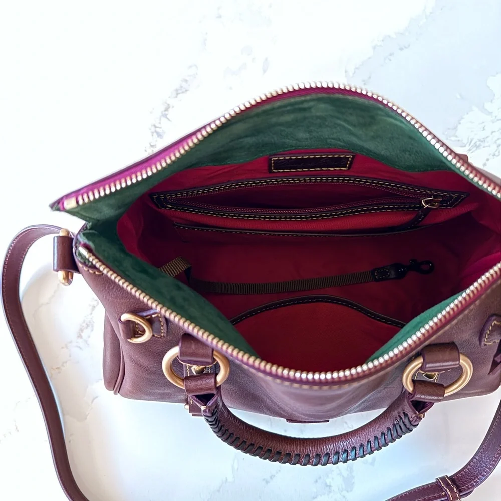 Dooney & Bourke Chesnut Satchel - Picture 10 of 10